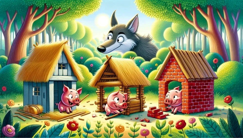 Timeless Moral Lessons & Values From The Three Little Pigs